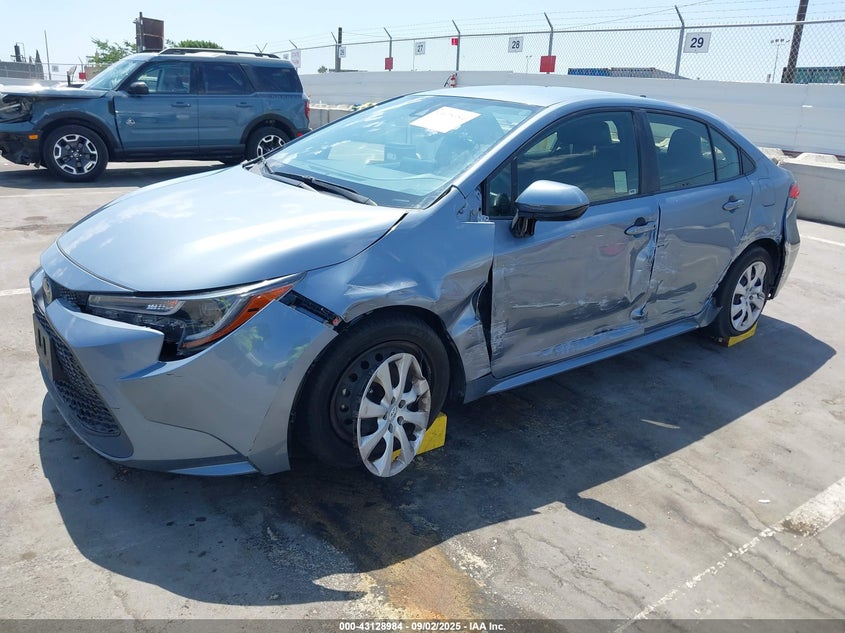 2022 TOYOTA COROLLA LE - JTDEPMAEXNJ218788
