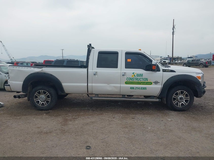 2015 Ford F-350 Lariat VIN: 1FT8W3BT1FED56088 Lot: 43129066