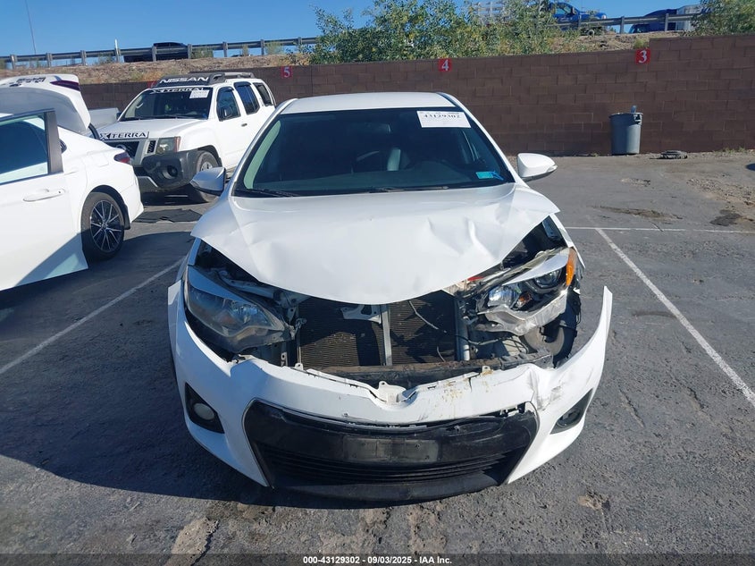 2015 Toyota Corolla S Plus VIN: 5YFBURHEXFP346492 Lot: 43129302