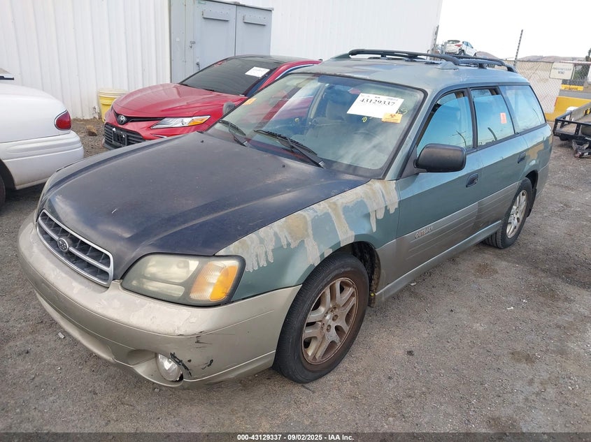 2004 Subaru Outback VIN: 4S3BH675847604950 Lot: 43129337