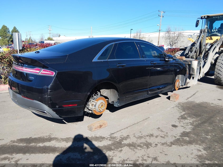 Vin: 3ln6l5mu5kr618568, lot: 43623874, lincoln mkz hybrid reserve ii 20194