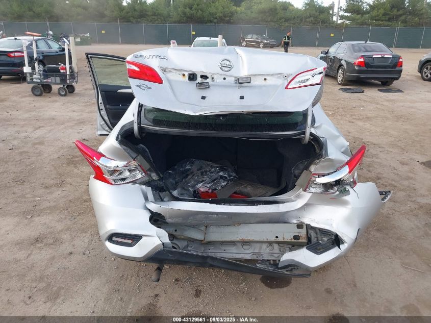 2018 Nissan Sentra S VIN: 3N1AB7AP0JY295744 Lot: 43129561