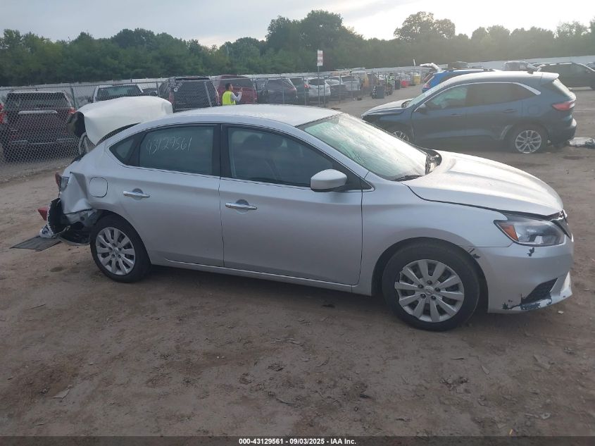 2018 Nissan Sentra S VIN: 3N1AB7AP0JY295744 Lot: 43129561