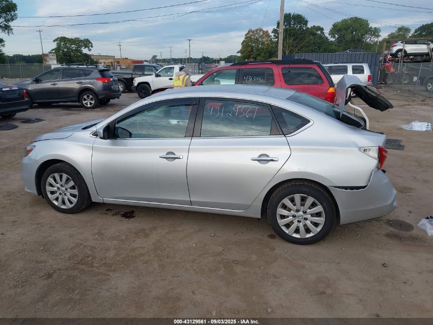 2018 Nissan Sentra S VIN: 3N1AB7AP0JY295744 Lot: 43129561