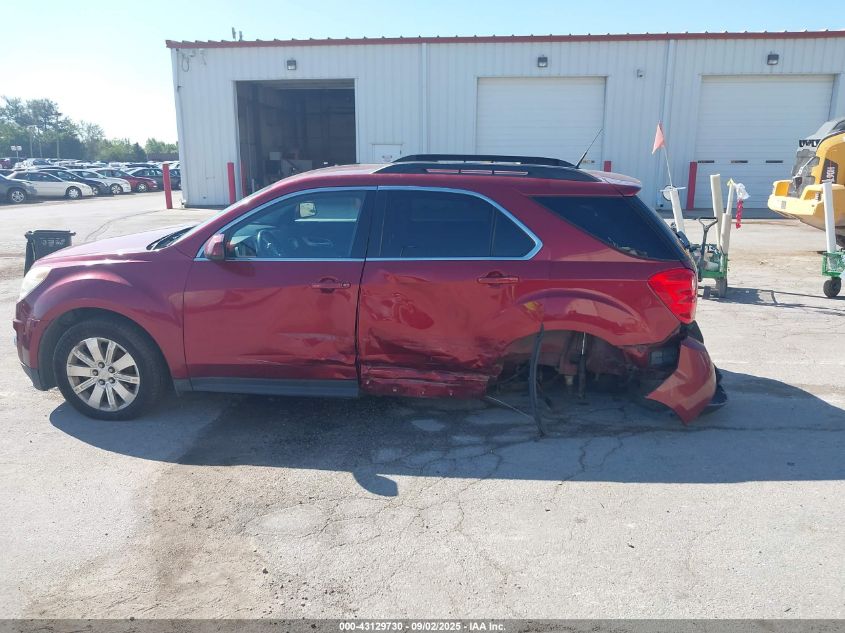 2010 Chevrolet Equinox Lt VIN: 2CNALPEW1A6289671 Lot: 43129730