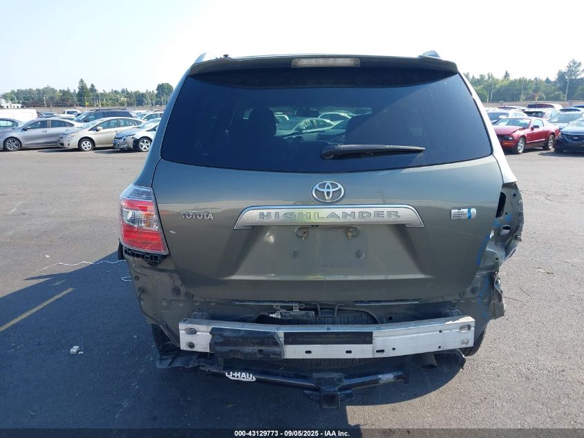 2009 Toyota Highlander Hybrid VIN: JTEEW41A492036211 Lot: 43129773