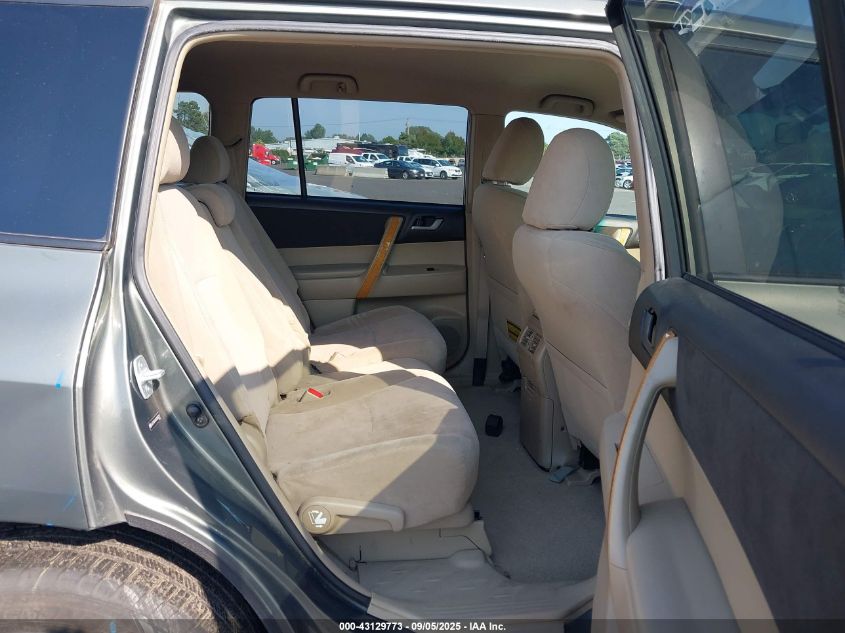 2009 Toyota Highlander Hybrid VIN: JTEEW41A492036211 Lot: 43129773