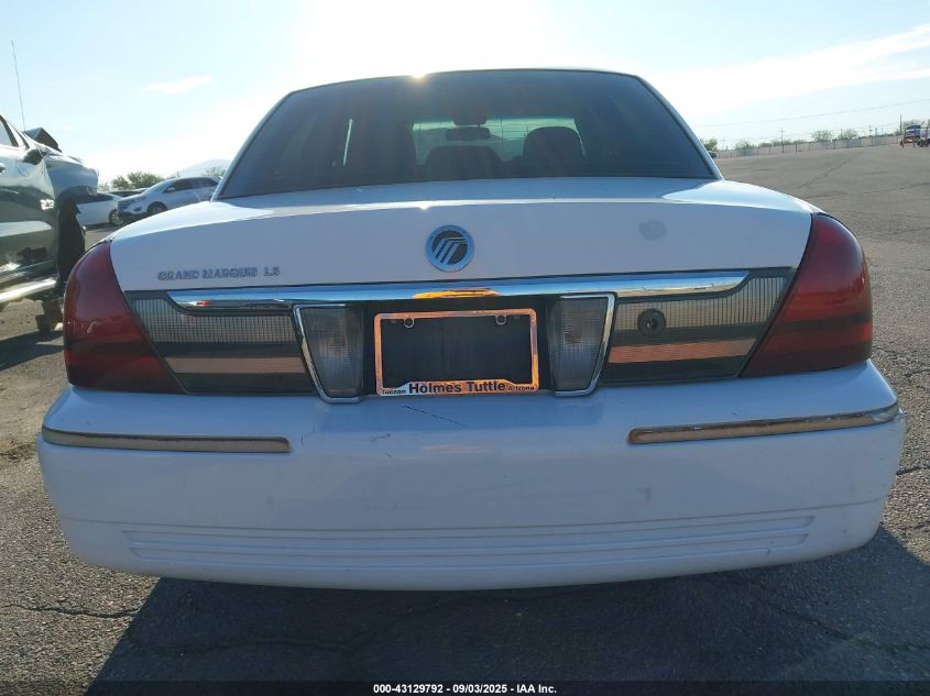 2008 Mercury Grand Marquis Ls VIN: 2MEFM75V68X657022 Lot: 43129792