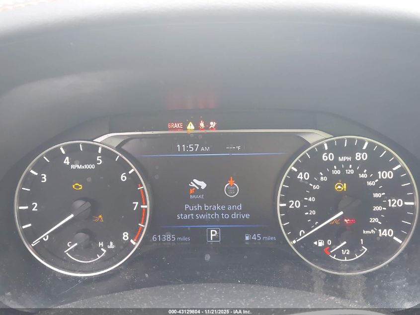 2022 Nissan Altima Sr Fwd VIN: 1N4BL4CV2NN388511 Lot: 43129804