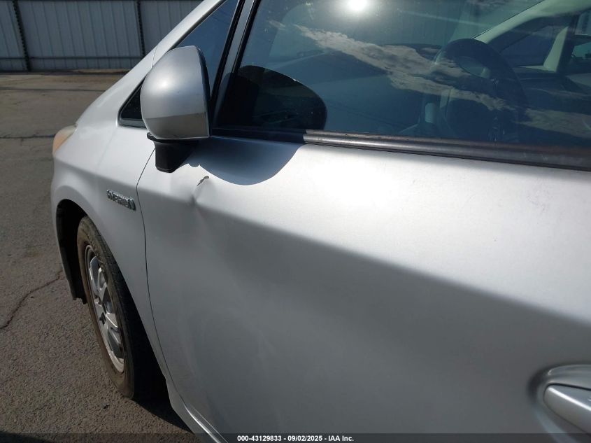 2011 Toyota Prius Two VIN: JTDKN3DU2B1461982 Lot: 43129833