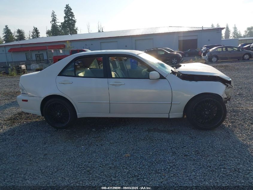 2001 Lexus Is 300 VIN: JTHBD182210006987 Lot: 43129899