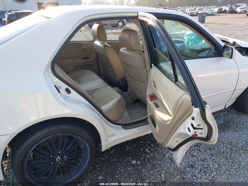 2001 Lexus Is 300 VIN: JTHBD182210006987 Lot: 43129899