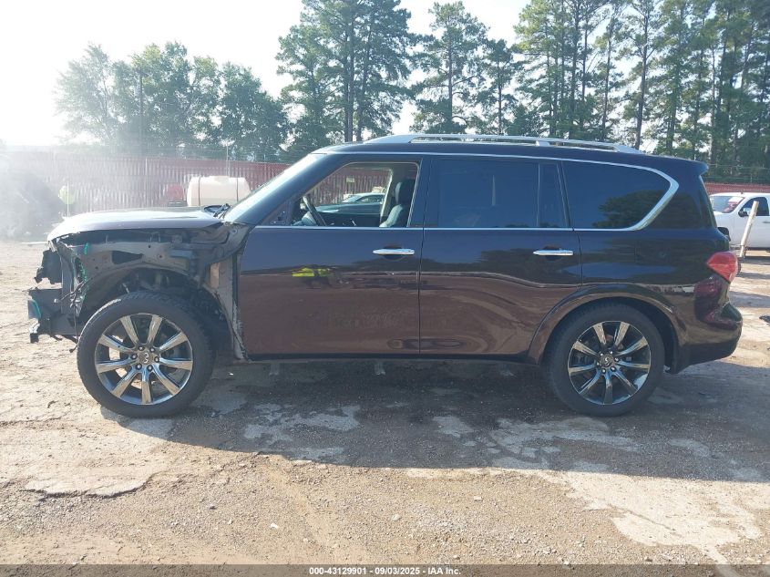 2014 Infiniti Qx80 VIN: JN8AZ2NE8E9062540 Lot: 43129901