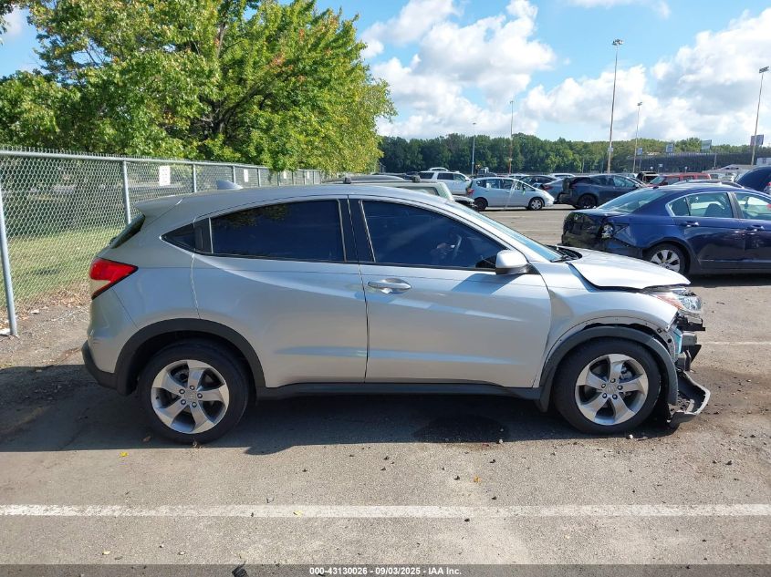 2021 Honda Hr-V Awd Lx VIN: 3CZRU6H31MM709675 Lot: 43130026