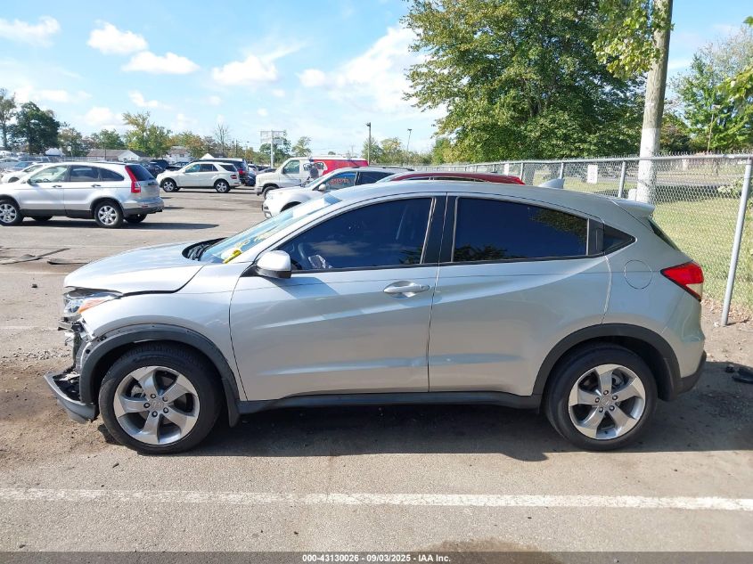 2021 Honda Hr-V Awd Lx VIN: 3CZRU6H31MM709675 Lot: 43130026