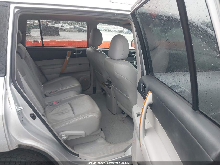 2009 Toyota Highlander Hybrid Limited VIN: JTEEW44A292028295 Lot: 43130047