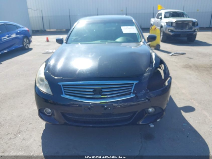 2012 Infiniti G37 Journey VIN: JN1CV6AP7CM933343 Lot: 43130054