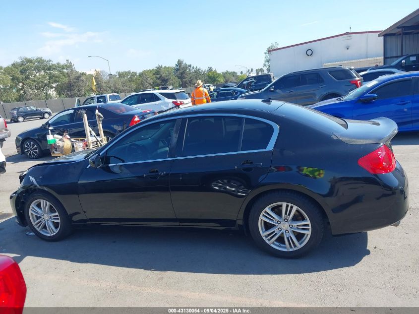 2012 Infiniti G37 Journey VIN: JN1CV6AP7CM933343 Lot: 43130054