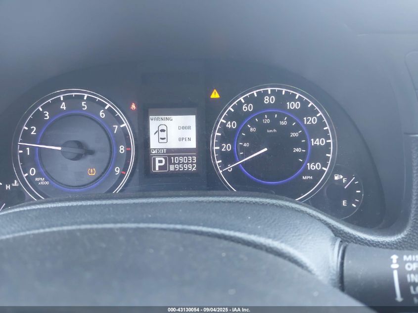 2012 Infiniti G37 Journey VIN: JN1CV6AP7CM933343 Lot: 43130054