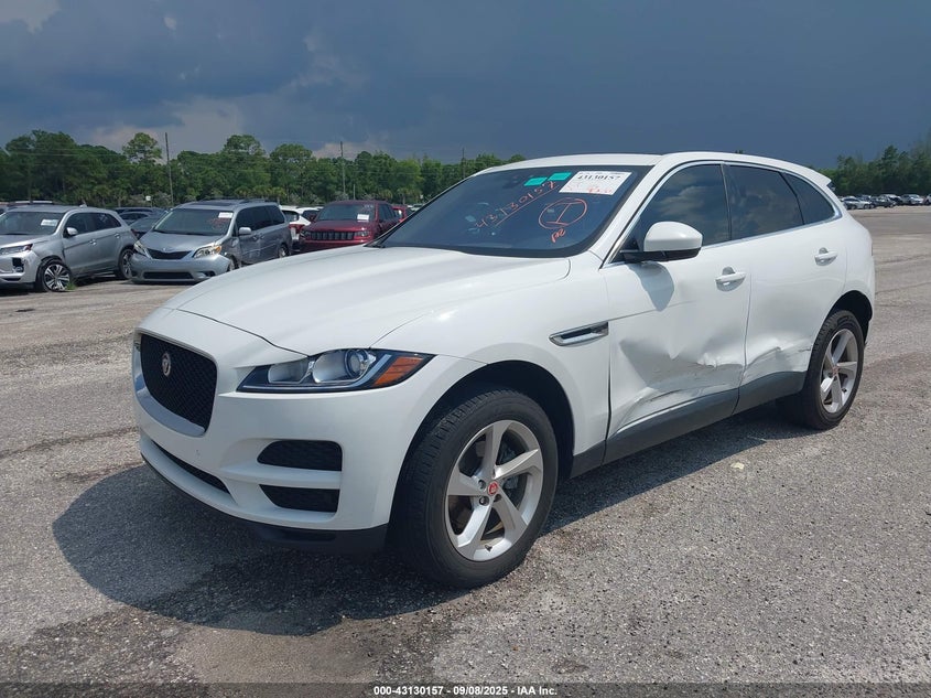 Vin: sadcj2fx5la644980, lot: 43624481, jaguar f-pace premium p250 awd automatic 20202