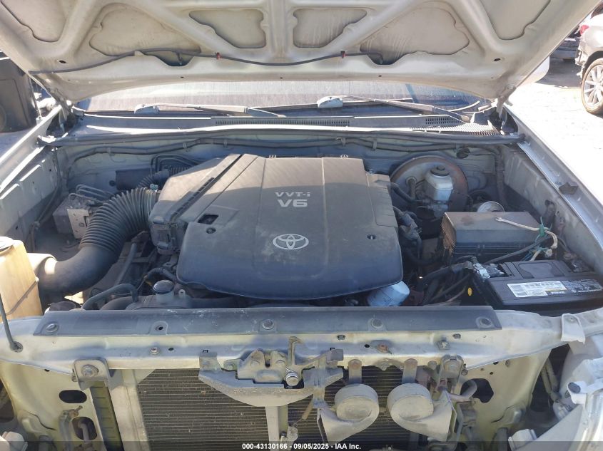 2005 Toyota Tacoma Prerunner V6 VIN: 5TEKU72N45Z051037 Lot: 43130166