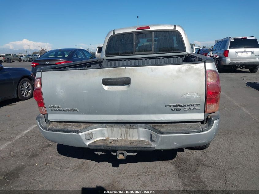 2005 Toyota Tacoma Prerunner V6 VIN: 5TEKU72N45Z051037 Lot: 43130166