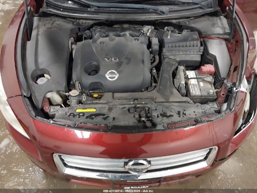 2012 Nissan Maxima 3.5 Sv VIN: 1N4AA5AP3CC834346 Lot: 43130214