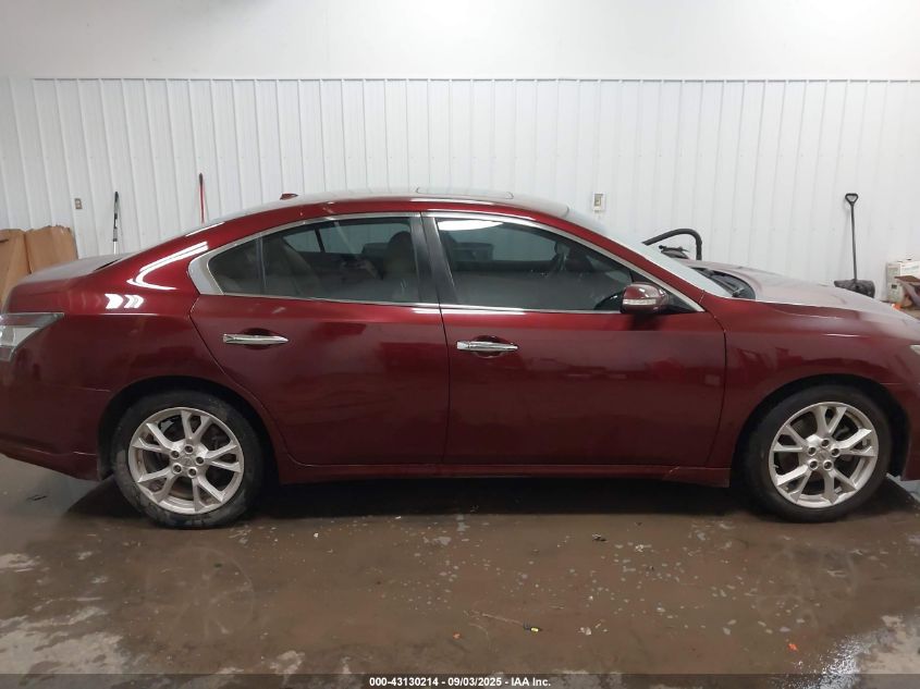 2012 Nissan Maxima 3.5 Sv VIN: 1N4AA5AP3CC834346 Lot: 43130214
