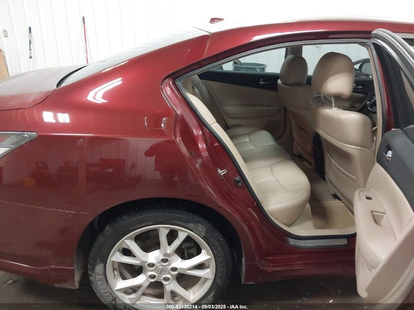 2012 Nissan Maxima 3.5 Sv VIN: 1N4AA5AP3CC834346 Lot: 43130214