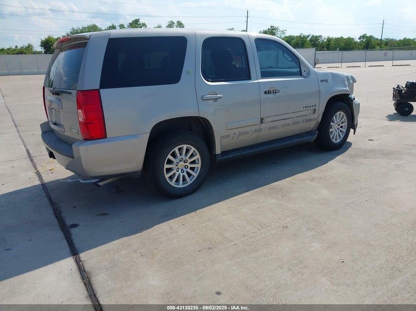 1GNFC13579R119940 2009 CHEVROLET TAHOE photo no. 4
