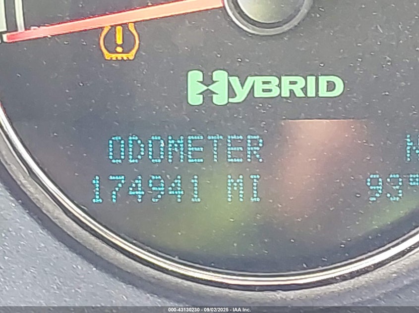 2009 Chevrolet Tahoe Hybrid VIN: 1GNFC13579R119940 Lot: 43130230