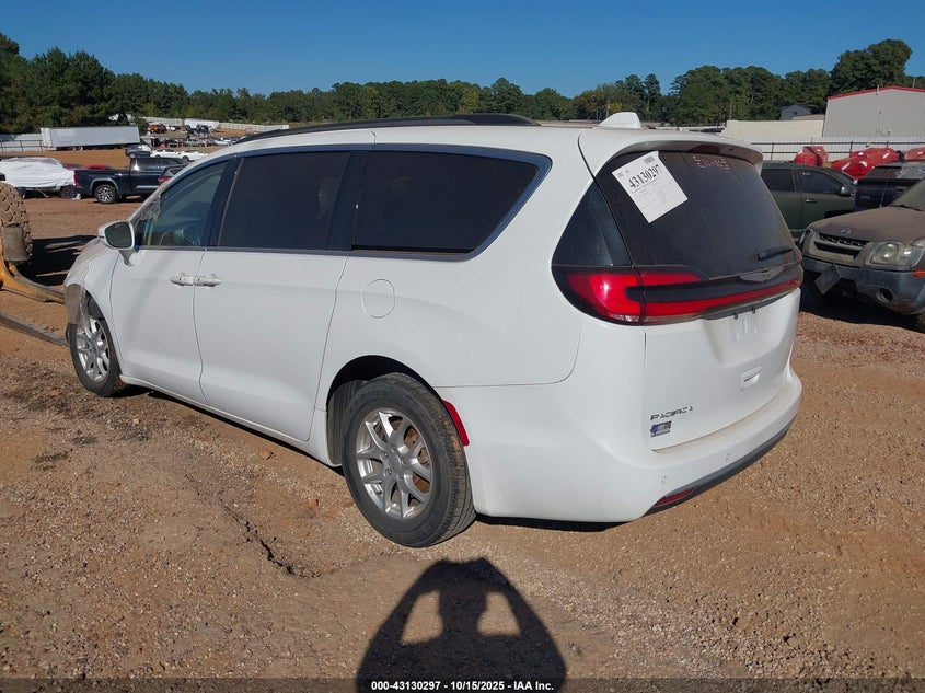 Vin: 2c4rc1bg5nr116967, lot: 43624621, chrysler pacifica touring l 20223