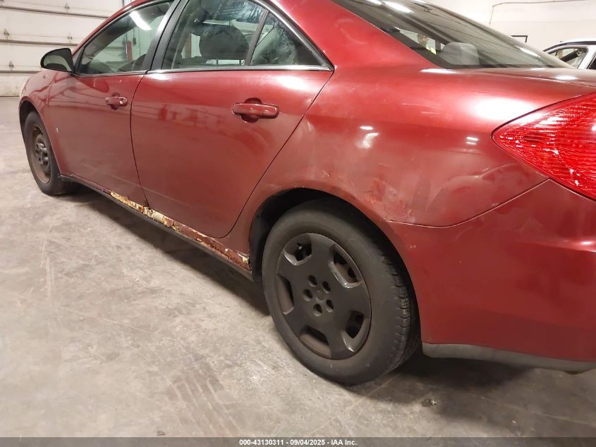 2008 Pontiac G6 Value Leader VIN: 1G2ZF57B884205567 Lot: 43130311