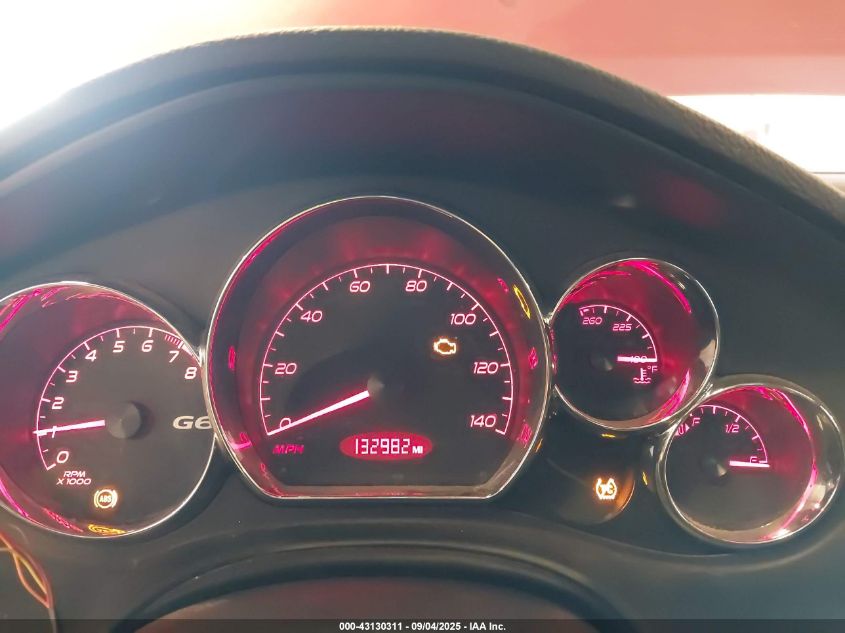 2008 Pontiac G6 Value Leader VIN: 1G2ZF57B884205567 Lot: 43130311