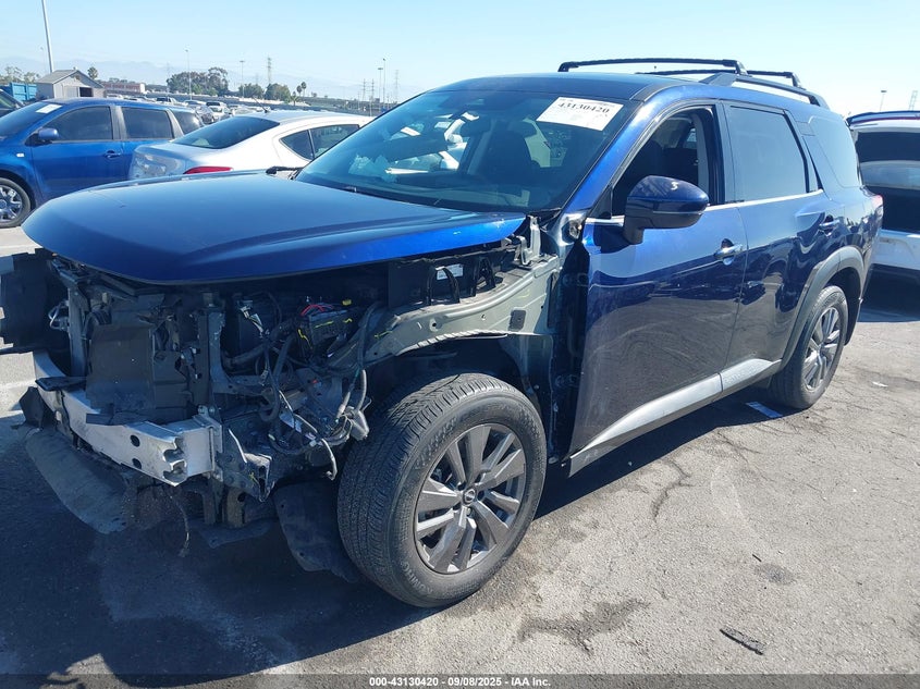 2022 NISSAN PATHFINDER SV 2WD - 5N1DR3BA8NC227565