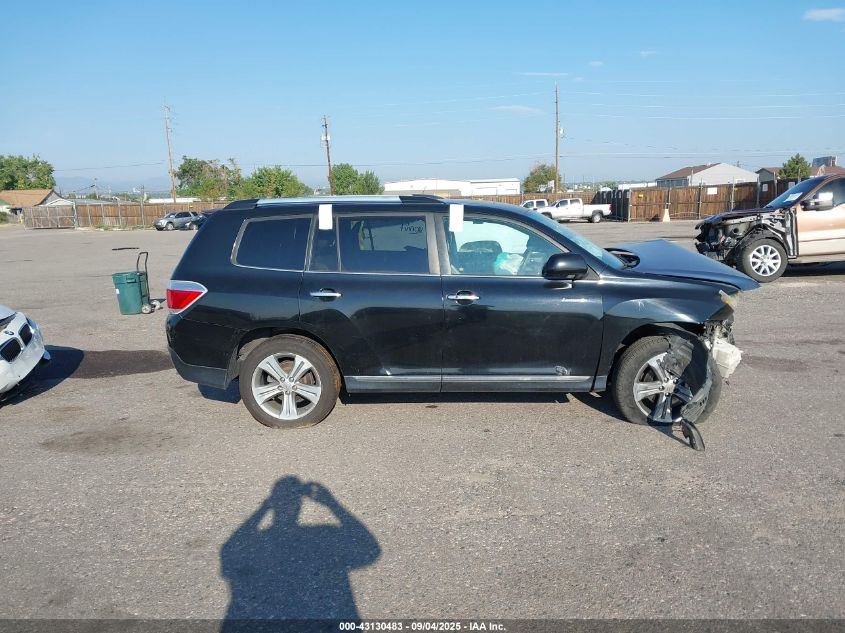 2011 Toyota Highlander Limited V6 VIN: 5TDDK3EH3BS059183 Lot: 43130483