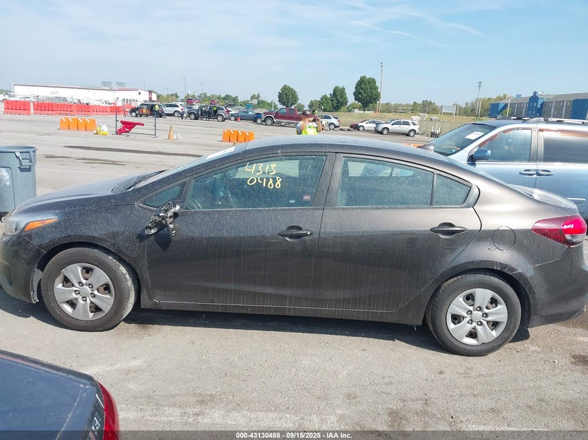 2017 Kia Forte Lx VIN: 3KPFL4A72HE130904 Lot: 43130488