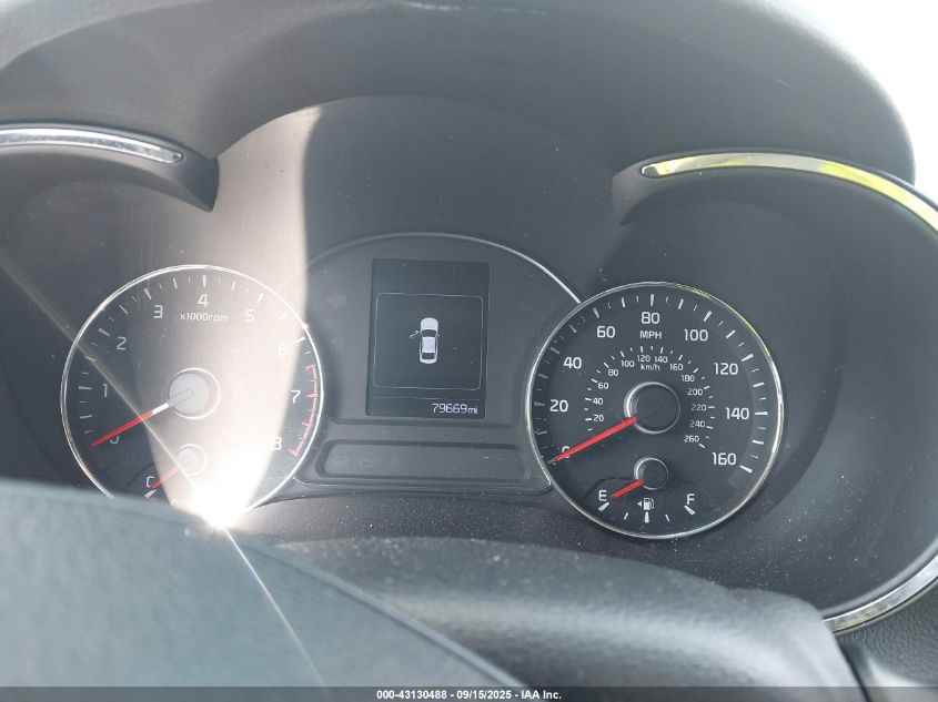 2017 Kia Forte Lx VIN: 3KPFL4A72HE130904 Lot: 43130488