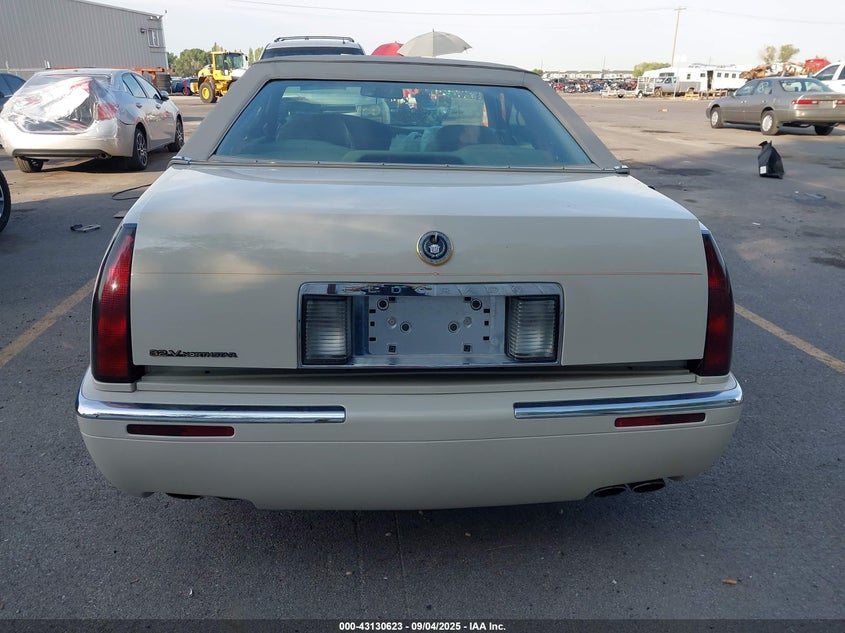 1997 Cadillac Eldorado VIN: 1G6EL12Y9VU611878 Lot: 43130623