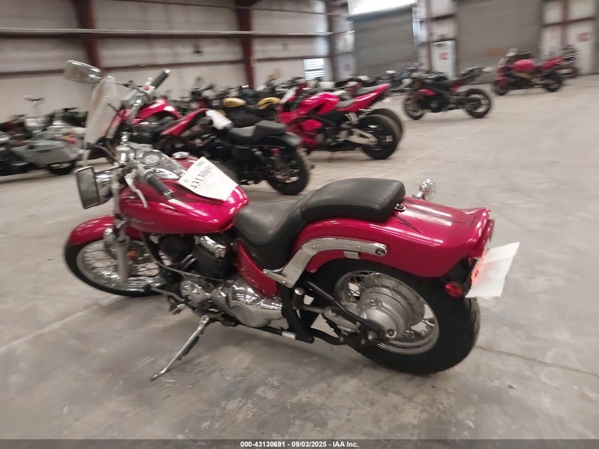 2008 Yamaha Xvs650 C/Ac red null null JYAVM01Y08A014142 photo #4