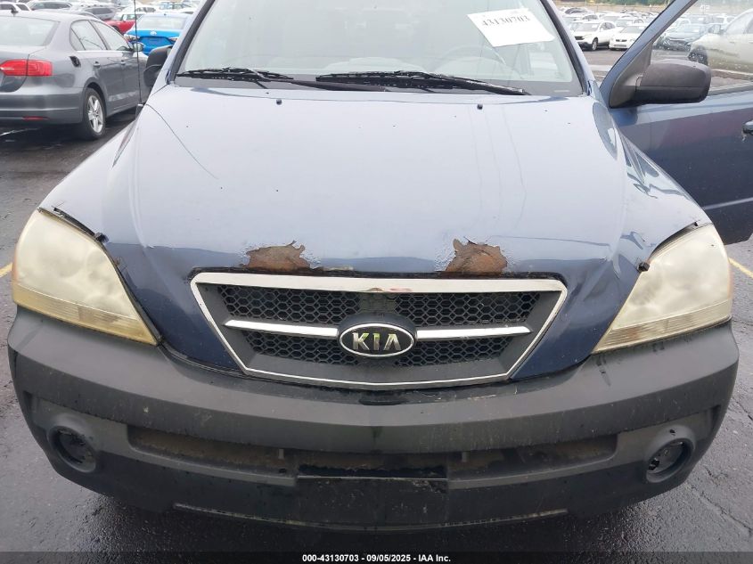 2004 Kia Sorento Ex/Lx VIN: KNDJC733745264321 Lot: 43130703