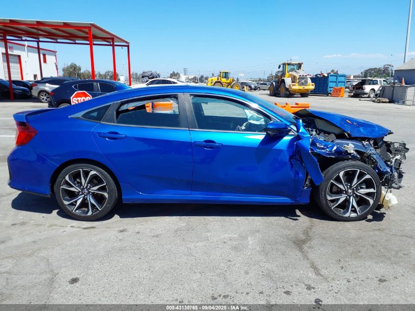 2019 Honda Civic Si VIN: 2HGFC1E58KH706211 Lot: 43130765