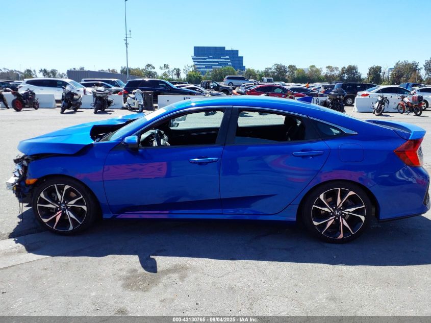 2019 Honda Civic Si VIN: 2HGFC1E58KH706211 Lot: 43130765