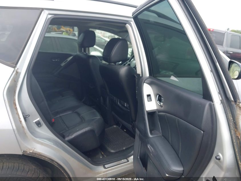 2012 Nissan Murano Sl VIN: JN8AZ1MWXCW236840 Lot: 43130918