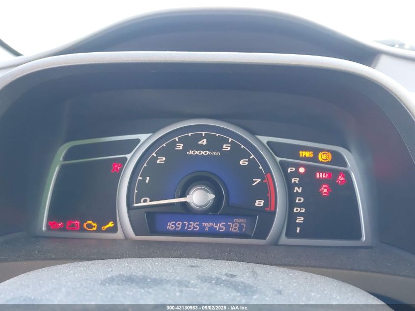 2008 Honda Civic Lx VIN: 2HGFG12608H550241 Lot: 43130983