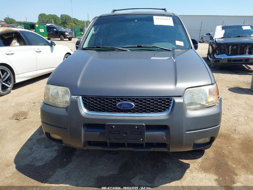 2003 Ford Escape Xlt VIN: 1FMYU03163KE11032 Lot: 43131024