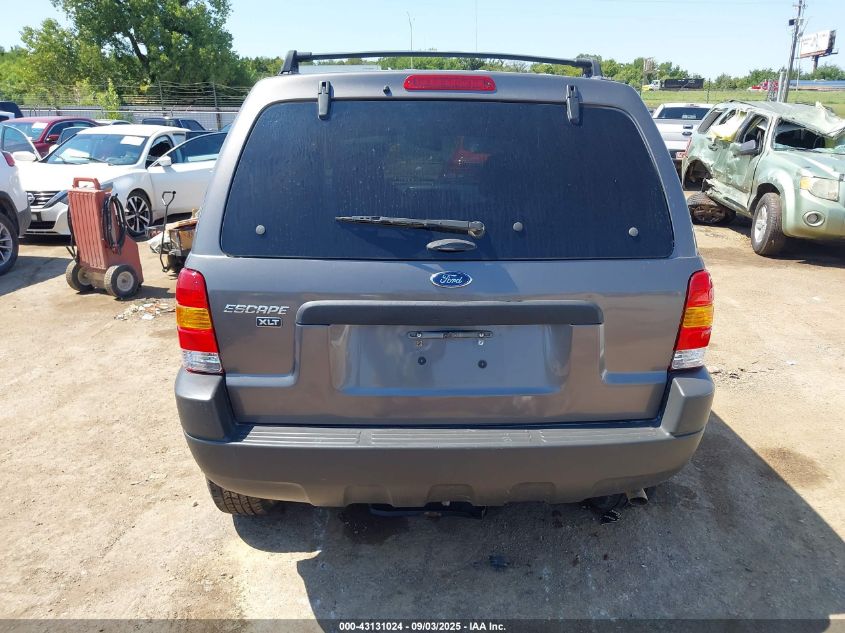 2003 Ford Escape Xlt VIN: 1FMYU03163KE11032 Lot: 43131024