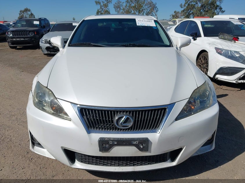 2012 Lexus Is 250 VIN: JTHBF5C28C5159386 Lot: 43131085