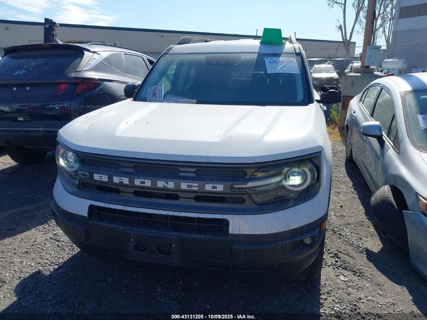 2023 Ford Bronco Sport Big Bend VIN: 3FMCR9B60PRD94307 Lot: 43131205