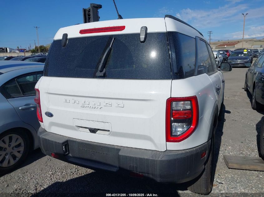 2023 Ford Bronco Sport Big Bend VIN: 3FMCR9B60PRD94307 Lot: 43131205